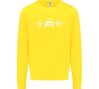 Felpa Jumper Per Bambini 4X4 Heart Beat Pulse Off Road