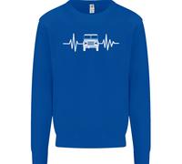 Felpa Jumper Per Bambini 4X4 Heart Beat Pulse Off Road