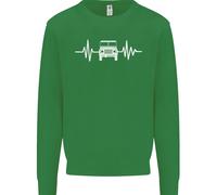 Felpa Jumper Per Bambini 4X4 Heart Beat Pulse Off Road
