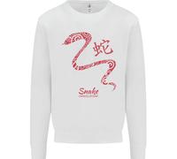 Felpa Jumper Per Bambini Anno Del SERPENTE Zodiacale Cinese