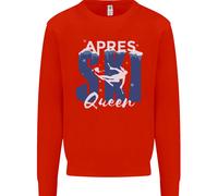 Felpa Jumper Per Bambini Apres Ski Queen Sci Invernali
