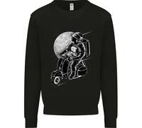Felpa Jumper Per Bambini Astro Scooter Spaceman Biker Moto