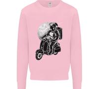 Felpa Jumper Per Bambini Astro Scooter Spaceman Biker Moto