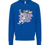 Felpa Jumper Per Bambini Astronauta LGBT Orgoglioso Di Essere Me Stesso