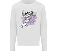Felpa Jumper Per Bambini Astronauta LGBT Orgoglioso Di Essere Me Stesso