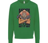 Felpa Jumper Per Bambini Blacksmiths Hit It Hard And Get It Hot