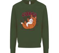 Felpa Jumper Per Bambini Con Anatomia Del Corgi