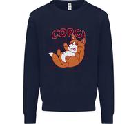 Felpa Jumper Per Bambini Con Anatomia Del Corgi