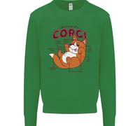 Felpa Jumper Per Bambini Con Anatomia Del Corgi