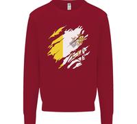 Felpa Jumper Per Bambini Con Bandiera Del Vaticano