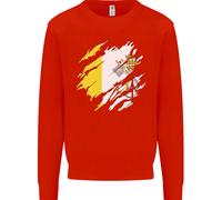 Felpa Jumper Per Bambini Con Bandiera Del Vaticano