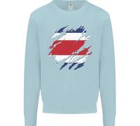 Felpa Jumper Per Bambini Con Bandiera Della Costa Rica RICAN Day
