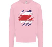 Felpa Jumper Per Bambini Con Bandiera Della Costa Rica RICAN Day