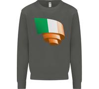Felpa Jumper Per Bambini Con Bandiera D'Irlanda Per Il Giorno Di San Patrizio