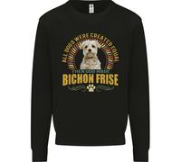 Felpa Jumper Per Bambini Con Cane Bichon Frise