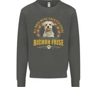 Felpa Jumper Per Bambini Con Cane Bichon Frise