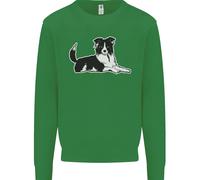 Felpa Jumper Per Bambini Con Cane Border Collie