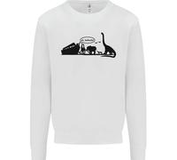 Felpa Jumper Per Bambini Con Dinosauri T-Rex Di Noah