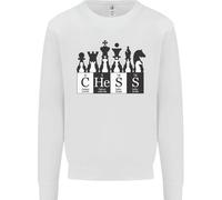 Felpa Jumper Per Bambini Con Elementi Degli Scacchi E Tavola Periodica