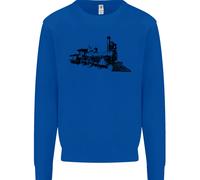 Felpa Jumper Per Bambini Con Locomotiva A Vapore Trainspotting