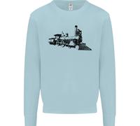 Felpa Jumper Per Bambini Con Locomotiva A Vapore Trainspotting