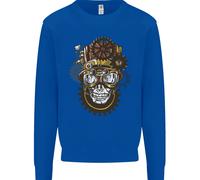 Felpa Jumper Per Bambini Con Teschio Steampunk