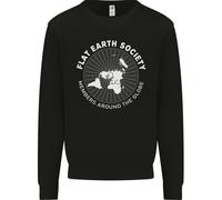 Felpa Jumper Per Bambini Della Flat Earth Society In Giro Per Il Mondo