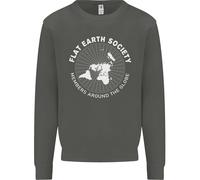 Felpa Jumper Per Bambini Della Flat Earth Society In Giro Per Il Mondo