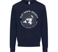 Felpa Jumper Per Bambini Della Flat Earth Society In Giro Per Il Mondo