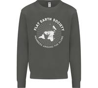 Felpa Jumper Per Bambini Della Flat Earth Society In Giro Per Il Mondo
