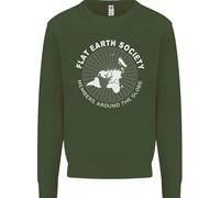 Felpa Jumper Per Bambini Della Flat Earth Society In Giro Per Il Mondo