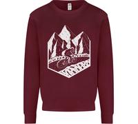 Felpa Jumper Per Bambini DH Downhill Mountain Biking Cycling Bicicletta