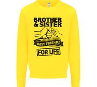 Felpa Jumper Per Bambini Fratello E Sorella Migliori Amici Fratelli