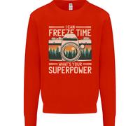 Felpa Jumper Per Bambini Freeze Time Photographer