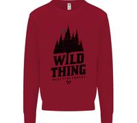 Felpa Jumper Per Bambini Hiking Wild Thing Camping Rambling Outdoors