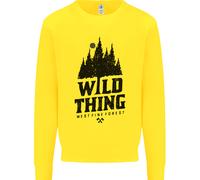 Felpa Jumper Per Bambini Hiking Wild Thing Camping Rambling Outdoors