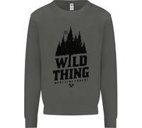 Felpa Jumper Per Bambini Hiking Wild Thing Camping Rambling Outdoors