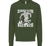 Felpa Jumper Per Bambini Ice Hockey Players Walk On Water