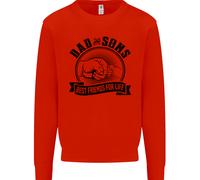 Felpa Jumper Per Bambini Migliori Amici Di Papà E Figli