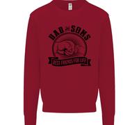 Felpa Jumper Per Bambini Migliori Amici Di Papà E Figli