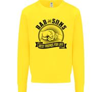 Felpa Jumper Per Bambini Migliori Amici Di Papà E Figli