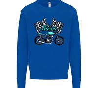 Felpa Jumper Per Bambini Moto Cafe Racer