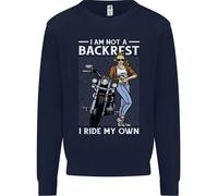 Felpa Jumper Per Bambini Motociclista Femmina Senza Schienale