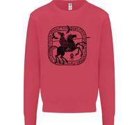 Felpa Jumper Per Bambini Odin Wotan Vikings Valhalla Mitologia Norrena