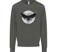 Felpa Jumper Per Bambini Raven Moon Vikings