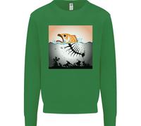 Felpa Jumper Per Bambini Sull'Inquinamento Ittico E I Cambiamenti Climatici