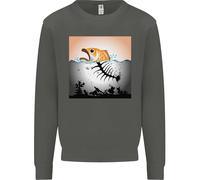 Felpa Jumper Per Bambini Sull'Inquinamento Ittico E I Cambiamenti Climatici