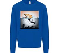 Felpa Jumper Per Bambini Sull'Inquinamento Ittico E I Cambiamenti Climatici