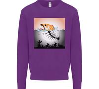 Felpa Jumper Per Bambini Sull'Inquinamento Ittico E I Cambiamenti Climatici