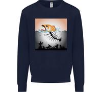 Felpa Jumper Per Bambini Sull'Inquinamento Ittico E I Cambiamenti Climatici